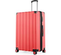 HAUPTSTADTKOFFER - Q-Damm - Grande valise Trolley valise rigide XXL extension, expandable Suitcase 77cm, 133 litresCorail