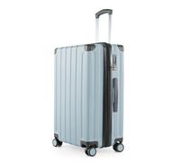 Hauptstadtkoffer Q-Damm - Valise Moyenne 68 cm 89 L Serrure TSA Coque Rigide Trolley 4 Roues Extensible 6 cm Bagage soute, Bleu Piscine