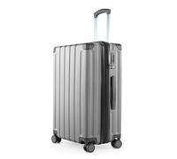 HAUPTSTADTKOFFER Q-Damm - Valise rigide moyenne, TSA, 4 roulettes, 65 cm, 74 litres, Argent
