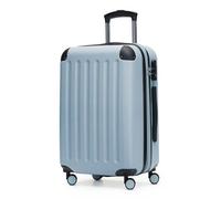 Hauptstadtkoffer Spree - Bagage à Main, 55 × 36 × 21 cm, Serrure TSA, 4 Roues, 42 litres, Valise de Voyage, Valise Rigide, Trolley, Bagage Cabine, Extensible, Bleu Piscine