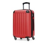 Hauptstadtkoffer Spree - Bagage à Main, 55 × 36 × 21 cm, Serrure TSA, 4 Roues, 42 litres, Valise de Voyage, Valise Rigide, Trolley, Bagage Cabine, Extensible, Rouge