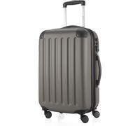 HAUPTSTADTKOFFER - Spree - Bagage à main avec extension, valise sur roulettes, trolley avion valise rigide Hand Luggage TSA, 55 cm, Cabin Bag max 42 litres,Graphit