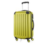 HAUPTSTADTKOFFER - Spree - Bagage à main avec extension, valise sur roulettes, trolley avion valise rigide Hand Luggage TSA, 55 cm, Cabin Bag max 42 litres,Fougère