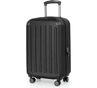 Hauptstadtkoffer Spree - Bagage à Main léger, 55 x 35 x 20 cm, pour Toute Compagnie aérienne, Valise à roulettes, Valise Rigide, Valise de Voyage, 4 roulettes Doubles, 2,3 kg, 33 L, Noir, Noir, s,