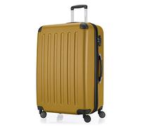 Hauptstadtkoffer - Spree - Bagage soute, Valise Rigide Mate, Trolley Extensible, 4 Roues Doubles, TSA, 75 cm,119 litres, Or d'automne