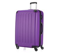 HAUPTSTADTKOFFER - Spree - Valise plus Grande de soute, Trolley Rigide ABS, TSA, extensible, extra léger, 4 roues, 75 cm, 119 L, Violet