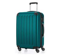 HAUPTSTADTKOFFER - Spree - Valise de Taille Moyenne, Bagage de soute rigide ABS, TSA, extensible, extra léger, 4 roues, 65 cm, 74 L, Vert aqua