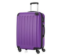 HAUPTSTADTKOFFER - Spree - Bagage soute, Valise Rigide, Trolley Extensible, 4 Roues Doubles, TSA, 65 cm, 74 litres, Violet