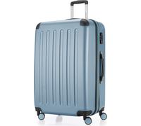 HAUPTSTADTKOFFER - Spree Grande valise extensible XL Trolley Bagage de soute, Check-In Luggage Hardcase, Trolley de voyage 4 roulettes, TSA, 75cm, 119 L,Pool bleu