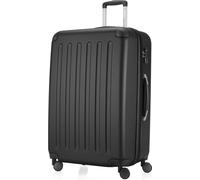 HAUPTSTADTKOFFER - Spree Grande valise extensible XL Trolley Bagage de soute, Check-In Luggage Hardcase, Trolley de voyage 4 roulettes, TSA, 75cm, 119 LS Noir