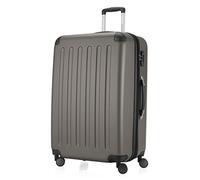 Hauptstadtkoffer Spree - Grande Valise Rigide, Serrure TSA, 4 Doubles roulettes, Trolley, Valise de Voyage, Extension de Volume, 75 cm, 119 litres, Graphite