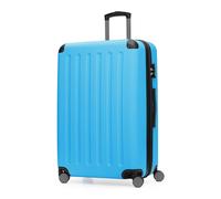 Hauptstadtkoffer Spree - Grande Valise Rigide, Serrure TSA, 4 Doubles roulettes, Trolley, Valise de Voyage, Extension de Volume, 75 cm, 119 litres, Bleu Cyan