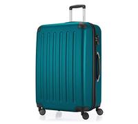 Hauptstadtkoffer Spree - Grande Valise Rigide, Serrure TSA, 4 Doubles roulettes, Trolley, Valise de Voyage, Extension de Volume, 75 cm, 119 litres, AquaVert