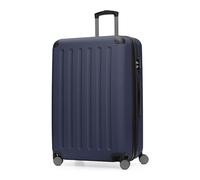 Hauptstadtkoffer Spree - Grande Valise Rigide, Serrure TSA, 4 Doubles roulettes, Trolley, Valise de Voyage, Extension de Volume, 75 cm, 119 litres, Bleu foncé