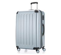 Hauptstadtkoffer Spree - Grande Valise Rigide, Serrure TSA, 4 Doubles roulettes, Trolley, Valise de Voyage, Extension de Volume, 75 cm, 119 litres, Bleu Piscine