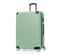 Hauptstadtkoffer Spree - Grande Valise Rigide, Serrure TSA, 4 Doubles roulettes, Trolley, Valise de Voyage, Extension de Volume, 75 cm, 119 litres, Menthe