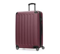 Hauptstadtkoffer Spree - Grande Valise Rigide, Serrure TSA, 4 Doubles roulettes, Trolley, Valise de Voyage, Extension de Volume, 75 cm, 119 litres, Bourgogne