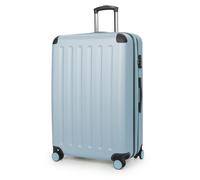 HAUPTSTADTKOFFER Spree - Grande valise rigide, TSA, 4 roulettes, 75 cm, 119 litres, Bleu piscine