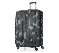 HAUPTSTADTKOFFER Spree - Grande valise rigide, TSA, 4 roulettes, 75 cm, 119 litres, Camouflage
