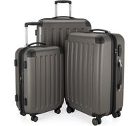 HAUPTSTADTKOFFER - Spree - Set de valises 3 pièces valises à coque dure avec extension Set, TSA, 4 roulettes, S M & L,Graphit