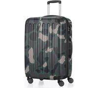 HAUPTSTADTKOFFER - Spree - Trolley 65cm avec extension, Hardshell Suitcase, valise de voyage check-in 20 kg bagages doubles roulettes, valise rigide TSA, 74 LCamouflage
