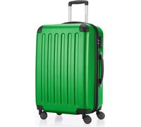 HAUPTSTADTKOFFER - Spree - Trolley 65cm avec extension, Hardshell Suitcase, valise de voyage check-in 20 kg bagages doubles roulettes, valise rigide TSA, 74 LGrün