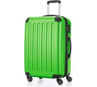 HAUPTSTADTKOFFER - Spree - Trolley 65cm avec extension, Hardshell Suitcase, valise de voyage check-in 20 kg bagages doubles roulettes, valise rigide TSA, 74 L,Apfelgrün