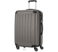 HAUPTSTADTKOFFER - Spree - Trolley 65cm avec extension, Hardshell Suitcase, valise de voyage check-in 20 kg bagages doubles roulettes, valise rigide TSA, 74 LGraphit