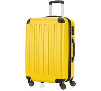 HAUPTSTADTKOFFER - Spree - Trolley 65cm avec extension, Hardshell Suitcase, valise de voyage check-in 20 kg bagages doubles roulettes, valise rigide TSA, 74 LGelb