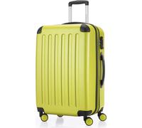 HAUPTSTADTKOFFER - Spree - Trolley 65cm avec extension, Hardshell Suitcase, valise de voyage check-in 20 kg bagages doubles roulettes, valise rigide TSA, 74 L,Farn