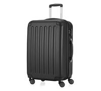 HAUPTSTADTKOFFER® - „Spree“ - 80 litres -Valise Rigide - Serrure TSA - Coul.: Noir Mat