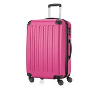 HAUPTSTADTKOFFER - Spree - Valise de Taille Moyenne, Bagage de soute rigide ABS, TSA, extensible, extra léger, 4 roues, 65 cm, 74 L, Magenta