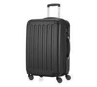 HAUPTSTADTKOFFER Spree Valise rigide moyenne 65 cm 74 L, 4 roulettes 360°, TSA, extension +15% - Noir
