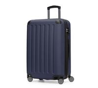 Hauptstadtkoffer Spree - Valise Rigide Taille Moyenne, Serrure TSA, 4 Roues, Trolley, Valise de Voyage, Bagage Extensible, 65 cm, 74 litres, Bleu foncé