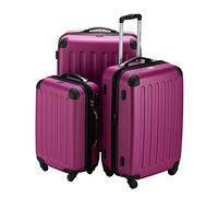 Hauptstadtkoffer Spree - Valise Rigide Taille Moyenne, Serrure TSA, 4 Roues, Trolley, Valise de Voyage, Bagage Extensible, 65 cm, 74 litres, Magenta