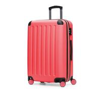 Hauptstadtkoffer Spree - Valise Rigide Taille Moyenne, Serrure TSA, 4 Roues, Trolley, Valise de Voyage, Bagage Extensible, 65 cm, 74 litres, Corail