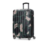 Hauptstadtkoffer Spree - Valise Rigide Taille Moyenne, Serrure TSA, 4 Roues, Trolley, Valise de Voyage, Bagage Extensible, 65 cm, 74 litres, Camouflage