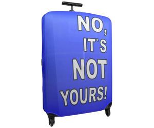 HAUPTSTADTKOFFER® - Super Housse pour Valise, Pratique ET Originale (M, Bleu foncé)