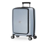 HAUPTSTADTKOFFER TXL - Bagage à main 55 x 40 x 23 cm avec compartiment pour ordinateur, TSA, 4 roulettes, 40 litres, Bleu glacé