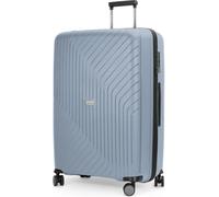 HAUPTSTADTKOFFER - TXL - Grande valise légère à coque dure 120 L valise à roulettes 76cm valise de voyage 4 roulettes bagage à main 20-23 kg, TSA,Iceblue