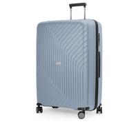 HAUPTSTADTKOFFER TXL - Grande valise rigide, TSA, 4 roulettes, 76cm, 120 litres, Bleu glacé