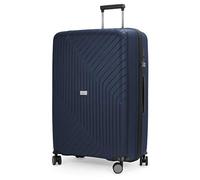 HAUPTSTADTKOFFER TXL - Grande valise rigide, TSA, 4 roulettes, 76cm, 120 litres, Bleu foncé