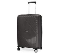 Hauptstadtkoffer TXL - Grande Valise Rigide, TSA, 4 roulettes Doubles, Trolley, Valise à roulettes, Valise de Voyage, Extra LÉGÈRE, Extension de Volume, 76 cm, 120 litres, Titane