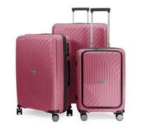 HAUPTSTADTKOFFER TXL - Set de 3 valises, Bagage à main avec compartiment pour ordinateur, Valise moyenne + Grande valise, TSA, Baie