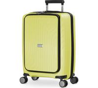 HAUPTSTADTKOFFER TXL - Valise pour ordinateur portable, bagage à main léger compartiment pour ordinateur portable bagage à bord 55x40x23 cm, trolley business 4 roulettes Hand Luggage Bag TSA 40L,Lime