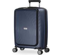 HAUPTSTADTKOFFER TXL - Valise pour ordinateur portable, bagage à main léger compartiment pour ordinateur portable bagage à bord 55x40x23 cm, trolley business 4 roulettes Hand Luggage Bag TSA 40L,Bleu