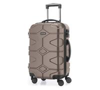 HAUPTSTADTKOFFER Valise cabine rigide Wannsee ABS Or 43/50L 4 roulettes 360° TSA