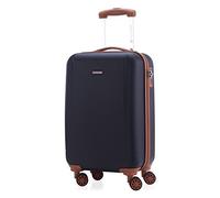 HAUPTSTADTKOFFER - Wannsee - Bagages Cabine à Main Valise Rigide, TSA, 58 cm, 37 liter, Bleu foncé