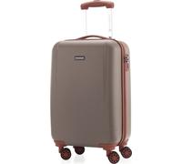 HAUPTSTADTKOFFER Wannsee - Bagage à main trolley valise cabine valise rigide trolley avion Hardcase Caryy-On 38L,Champagne