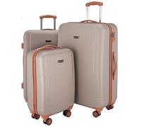 HAUPTSTADTKOFFER - Wannsee - Bagages Cabine à Main Valise Rigide, TSA, 58 cm, 37 Liter, Champagne